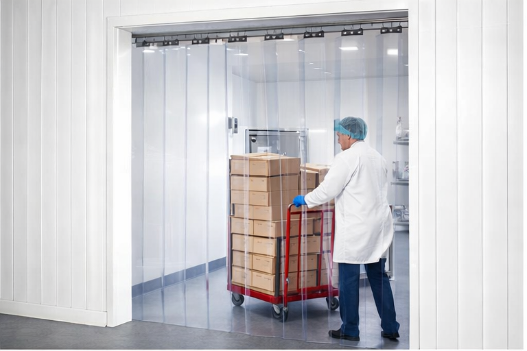  Food Grade PVC Strip Curtains Exporter in Noida