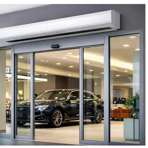 Air Curtains for Showrooms Exporter in Noida