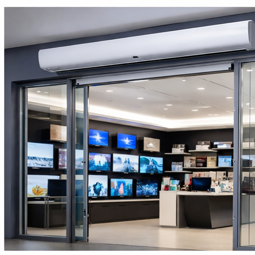 Air Curtains for Showrooms Exporter in Noida
