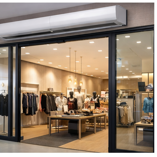 Air Curtains for Showrooms Exporter in Noida