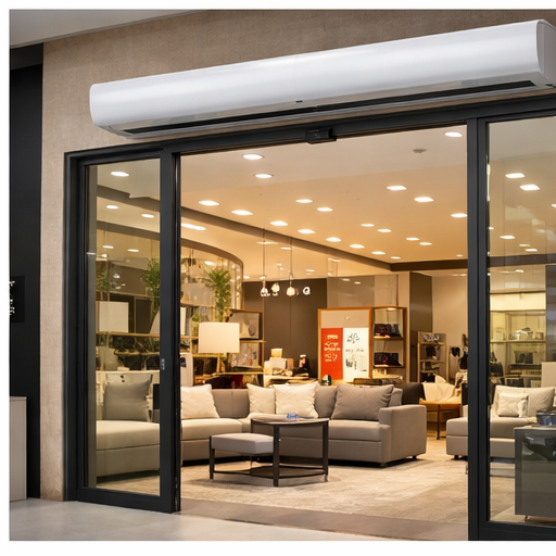 Air Curtains for Showrooms Exporter in Noida