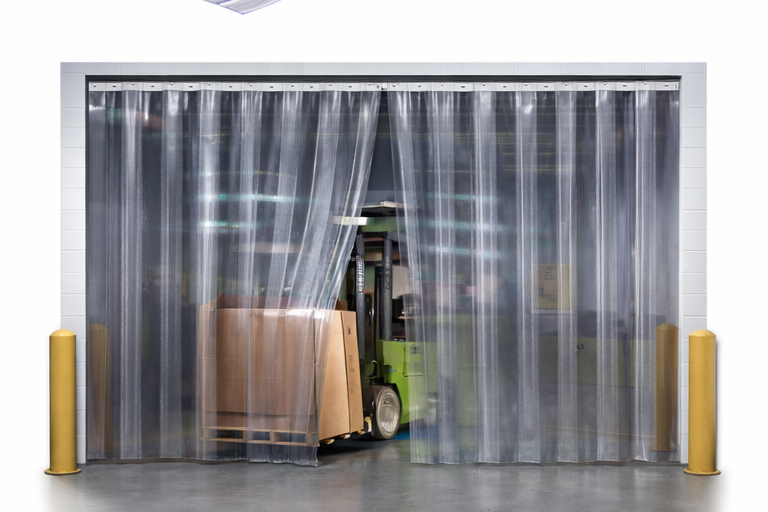  Double Ribbed PVC Strip Curtains Supplier in Noida
