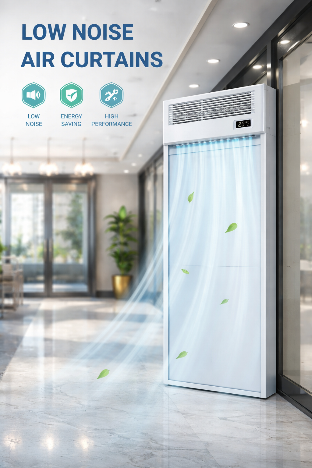 Low Noise Air Curtains Exporter in Noida