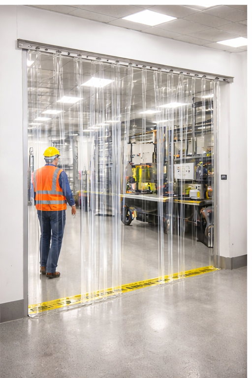 Phthalate-Free PVC Strip Curtains Exporter in Noida