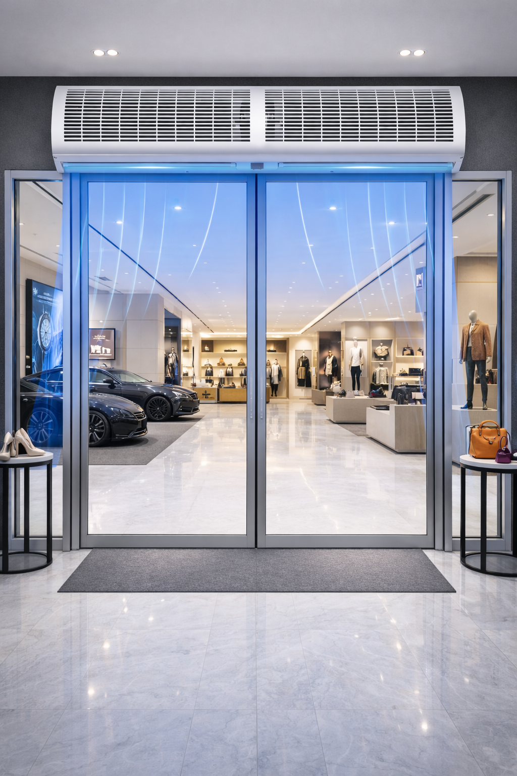 Air Curtains for Showrooms Manufacturer in Noida