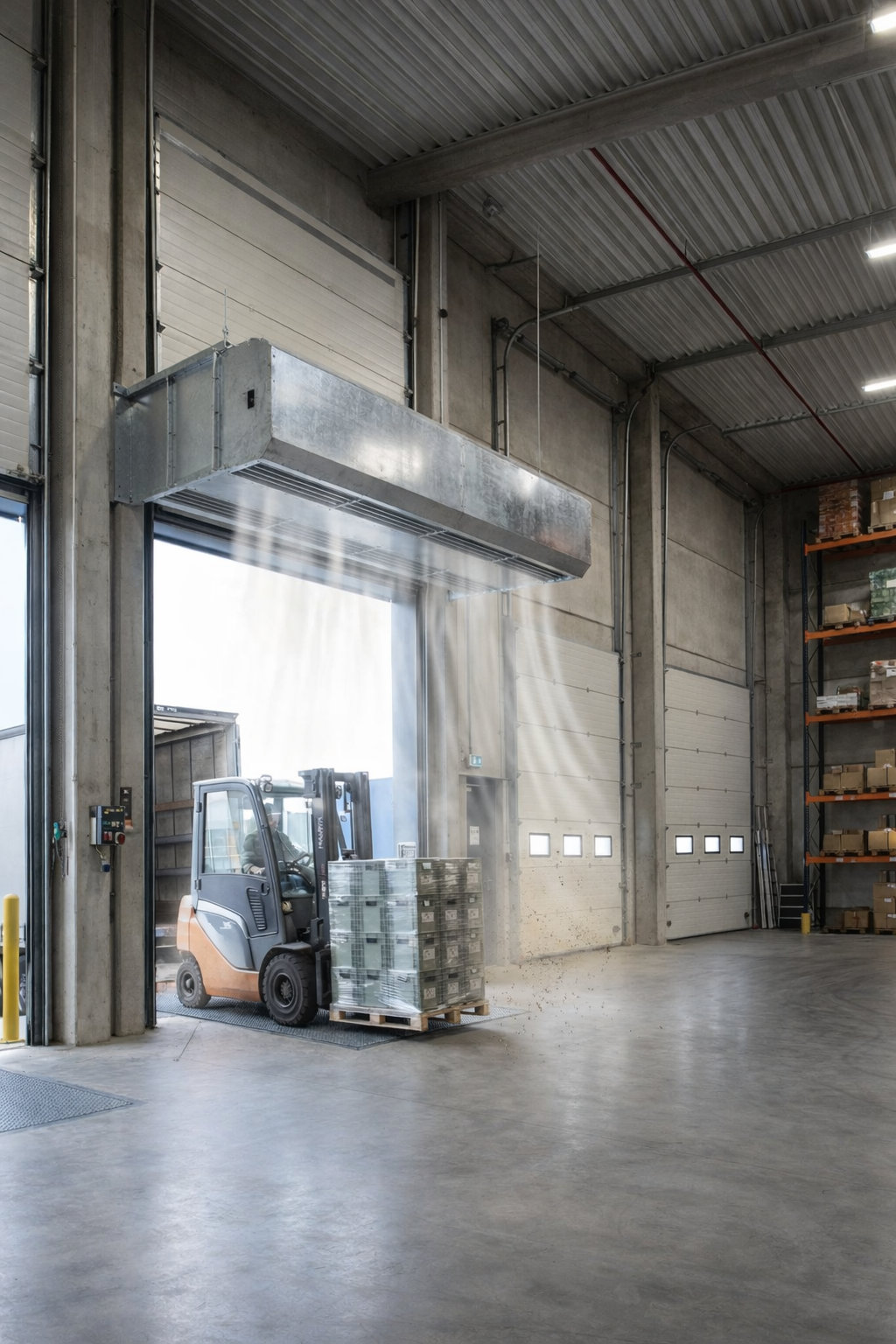 Industrial Air Curtains Manufacturer in Noida