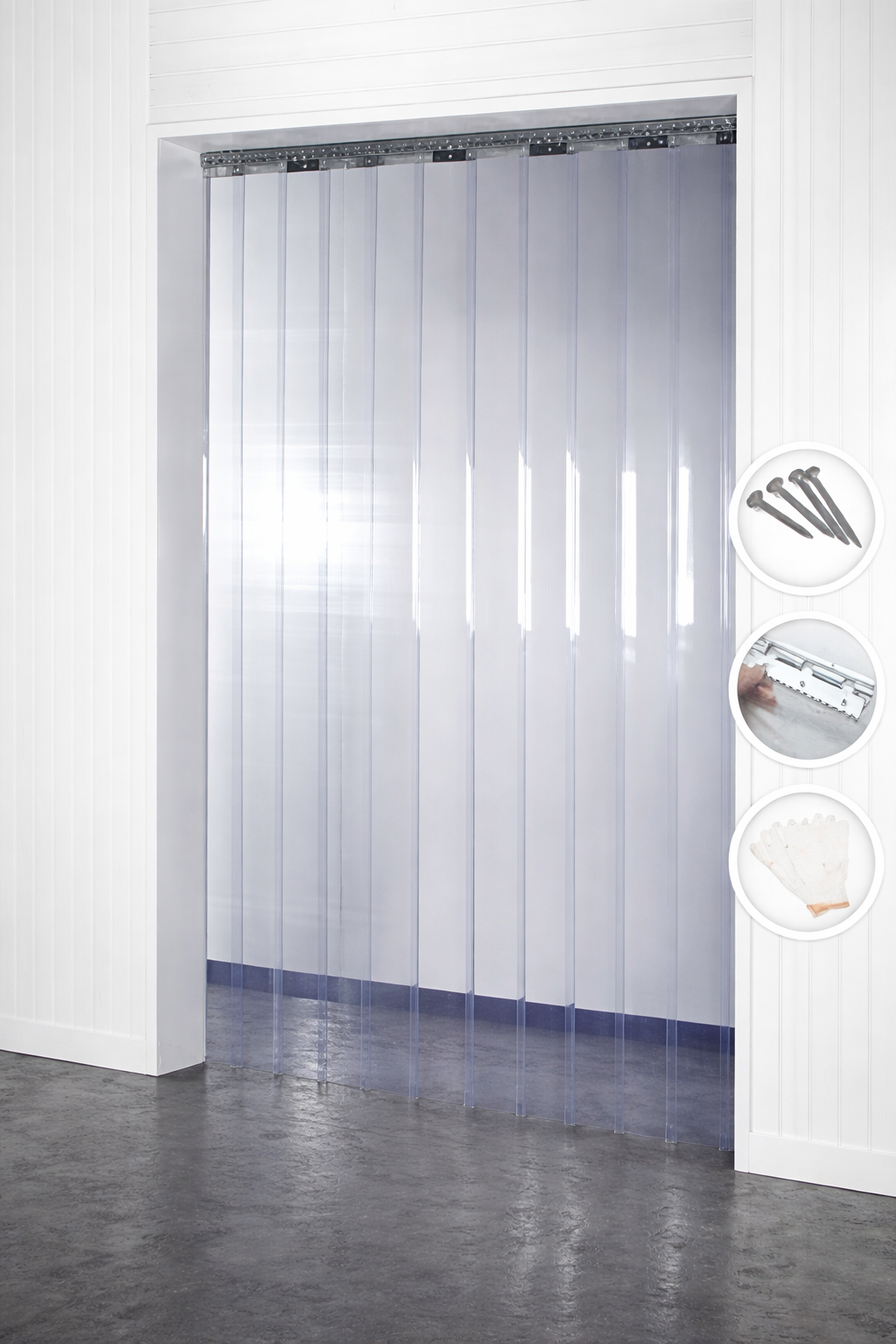  Food Grade Phthalate-Free PVC Strip Curtains Supplier in Noida